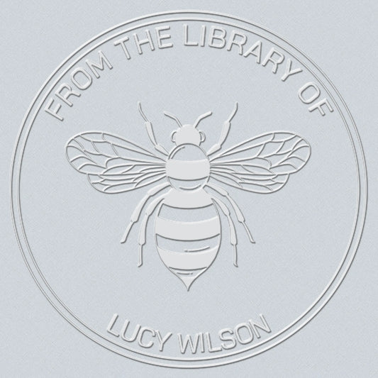 Custom Bee and Book Embosser