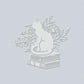 Flowers Cat Book Embosser