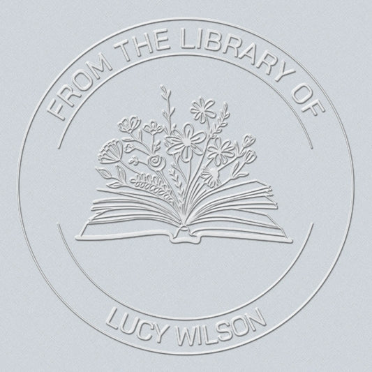 Custom Flowers and Book Embosser